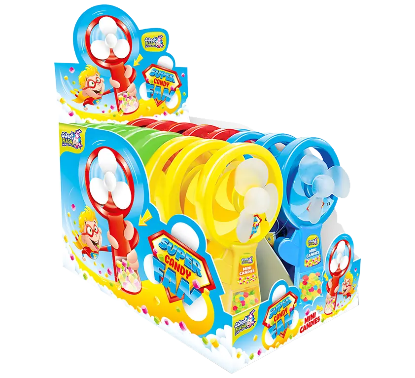 Sweet Flash Super Fan Candy